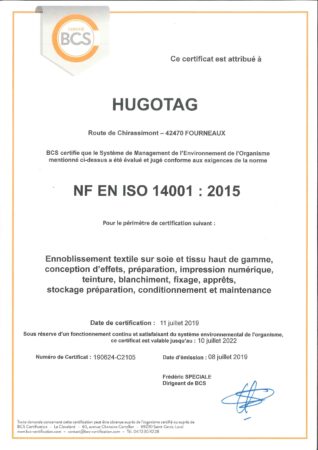 Renouvellement ISO 14001